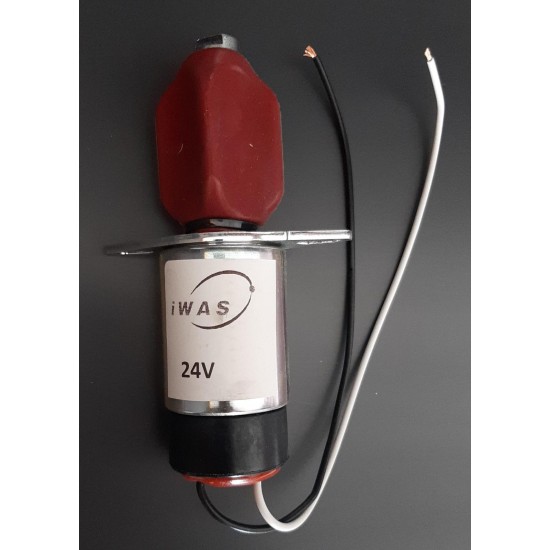 İWAS Marka Stop Selenoidi Cummins Kısa Körüklü 24V